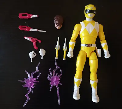 Buy Power Rangers Lightning Collection 6  Mighty Morphin Yellow Ranger Jason (BOOM) • 15£
