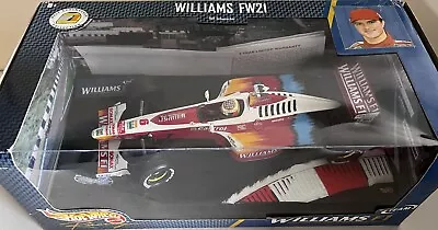 Buy 1/18 Hot Wheels Williams  FW21 Ralf Schumacher Die Cast F1 Car • 40£