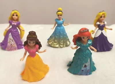 Buy 5 Disney Princess Magiclip Magic Clip Dolls Ariel/Cinderella/Belle/2 X Rapunzel  • 19.99£