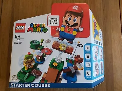 Buy LEGO Super Mario Adventures With Mario Starter Course (71360) New In Sealed Box • 41.99£