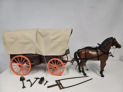 Buy Mattel Big Jim Karl May Plan Car With Accessories, And Horses, Rare • 153.31£