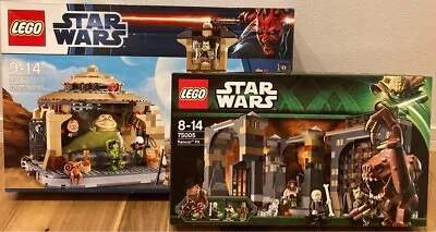 Buy Lego Star Wars Jabba's Palace 9516 & Rancor Pit 75005 New Sealed • 854.29£