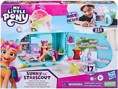 Buy My Little Pony Sunny Starscout Smoothie Truck Playset & Accessories New Toy 5+ • 25.99£