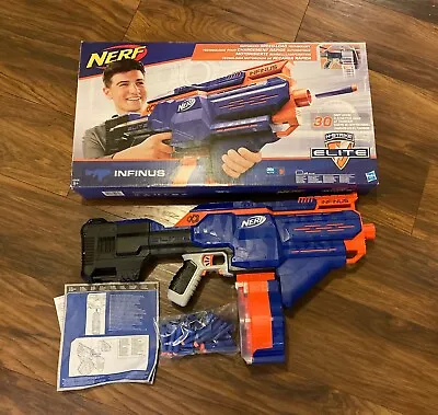 Buy NERF N-Strike Elite Infinus Toy Gun- Boxed, Tested VGC • 35£
