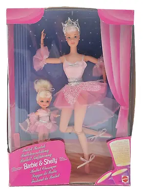 Buy 1997 Barbie Doll & Shelly (Kelly) Ballet Recital Poison Set / Mattel 18187, NrfB • 77.95£