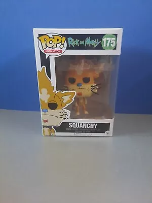 Buy Funko Pop! Animation Ricky And Morty Squanchy #175 Vinyl Action Figure   • 15£