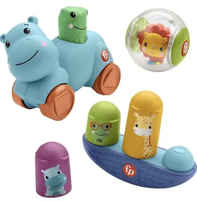 Buy FISHER PRICE Hello Moves  Play Kit Toy Baby Sensory Development Toys Shakers • 10.99£