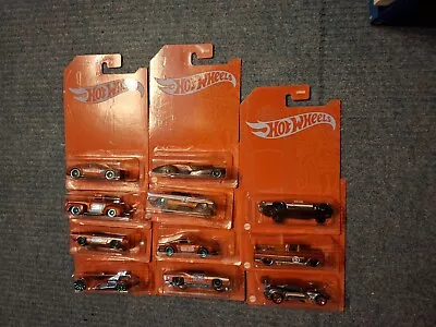 Buy Hot Wheels Orange Chrome GRR35 Full Set Of 11, 53rd Anniversary Special Editions • 25£