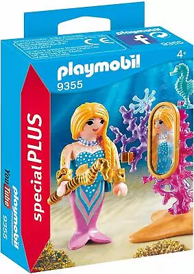 Buy Playmobil 9355 Special Plus Mermaid Figure With Mirror Set Playset • 5.90£
