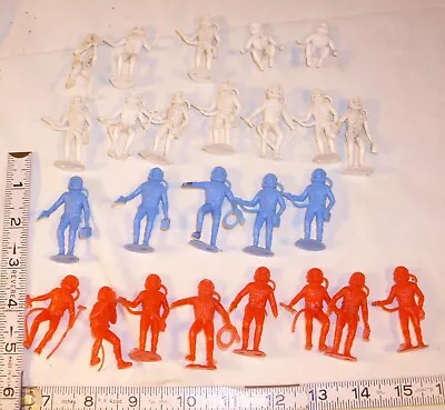 Buy Mpc Fireball Xl5 Playset Spaceman Plastic Figures Lot X25 • 33.07£