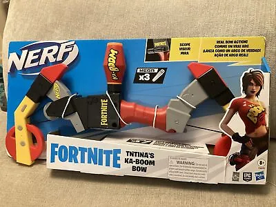Buy Fortnite Nerf Tntinas KA-BOOM BOW Real Bow Action Epic Games RARE NEW SEALED • 24.99£