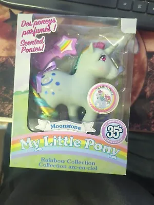 Buy NEW My Little Pony 35th Anniversary Rainbow Collection Scented Ponies MOONSTONE • 38.61£