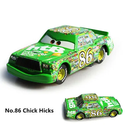 Buy Disney Pixar Car Original No.86 Chick Hicks Die-cast Toy Car Boy Gift Racing Car • 6.69£