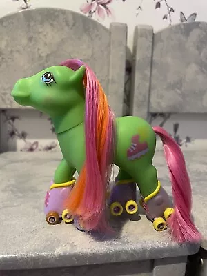 Buy My Little Pony G1 Vintage 1990s Hip Hop Roller Skate Ponies Euro Exclusive 1992 • 24.99£
