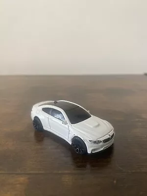 Buy Hot Wheels BMW M4 White (7) Diecast Scale Model 1:64 Used Condition • 6.70£