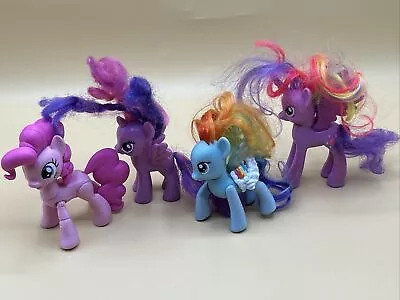 Buy My Little Pony Set Bundle Figures Toys X 4 Hasbro Rare Lot • 3£