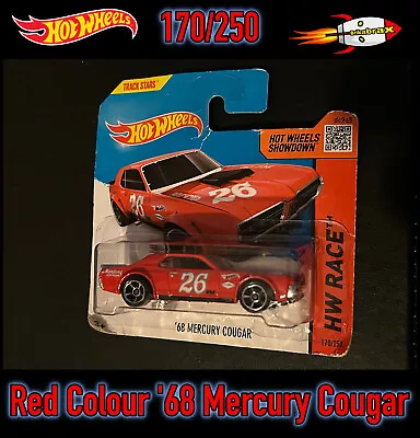 Buy Hot Wheels Red '68 Mercury Cougar Hot Wheels Showdown Track Stars Sealed 2011 • 9.99£