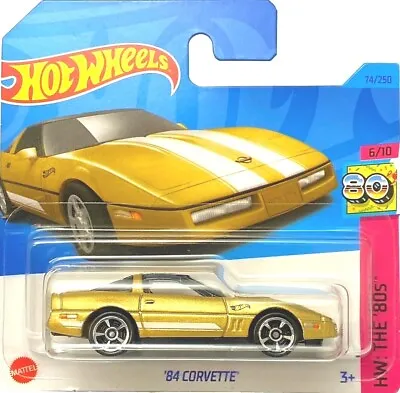 Buy Hot Wheels 2023 '84 Corvette Free Boxed Shipping  • 7.99£