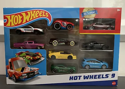 Buy Mattel Hot Wheels 9 Car Cars Gift Pack Styles May Vary- Focus Rs Guaranteed. • 23£