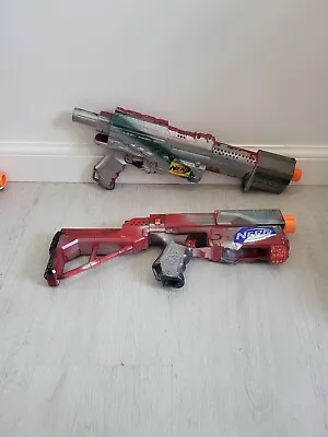 Buy Nerf Gun 2 Hand Painted Guns Working Guns Soft Dart Kids Adults Toys (11) • 13.99£