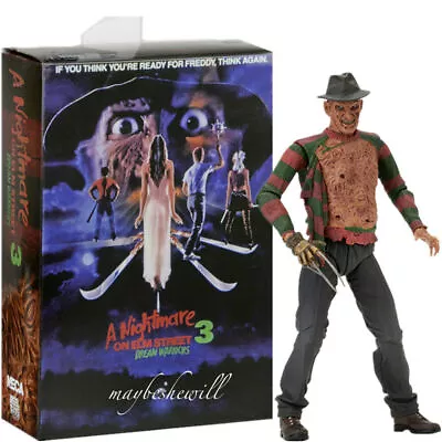 Buy Neca B Nightmare On Elm Street 3 Freddy Horror Movie 7  PVC Action Figure • 23.98£