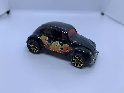 Buy Hot Wheels - Volkswagen Beetle Black - Diecast Collectible - 1:64 - USED • 2£