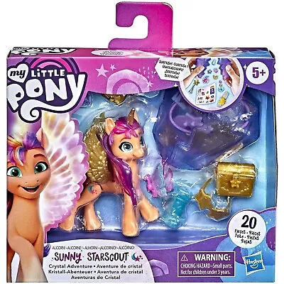 Buy My Little Pony: A New Generation Movie Crystal Adventure Alicorn Sunny Starsc... • 17.99£