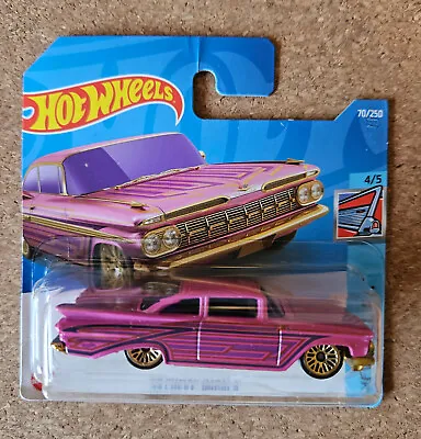 Buy Hot Wheels '59 Chevy Impala - Purple - HCV08 ** Combine Your Postage** • 3.25£