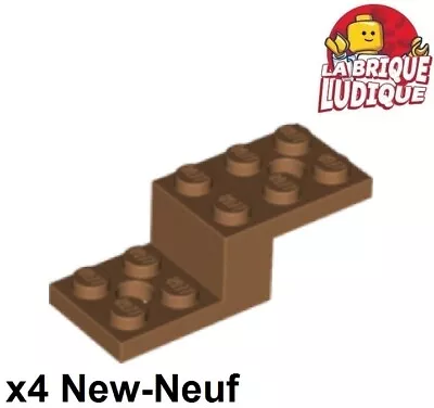 Buy LEGO 4x Bracket Stand 5x2x1 1/3 2 Holes Flesh/Medium Nougat 11215 NEW • 1.32£
