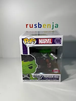 Buy Funko Pop! Marvel Professor Hulk Special Edition #705 • 12.99£