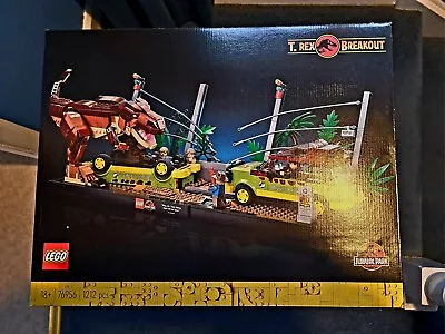 Buy Lego Jurassic Park, 76956 – T-Rex Breakout – BNISB – Retired Set. 18+ • 51£