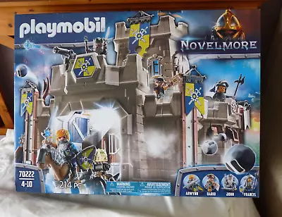 Buy PLAYMOBIL 70222 BNIB Novelmore Knights Castle Fortress With Figures • 55.99£
