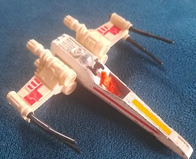 Buy Vintage 1978 Kenner Star Wars Figure Vehicle - X-Wing Fighter GC Missing Canopy • 15£