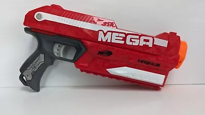 Buy NERF N-Strike Elite Mega Magnus Soft Dart Gun Blaster Red • 10.49£