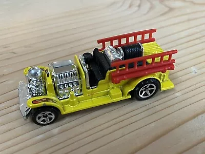 Buy Hot Wheels Old Number 5.5, Fire Engine, 1:64 Scale, Die Cast , Rare, Yellow.. • 5£