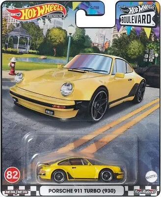 Buy Hot Wheels Premium Boulevard 82 - Porsche 911 Turbo 930 • 10£