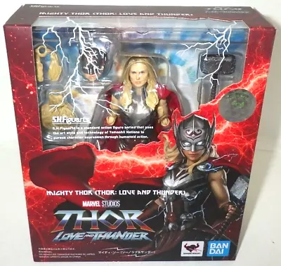 Buy Bandai S.H.Figuarts Mighty Thor Love And Thunder Action Figure 2022 Japan Rare • 66.67£