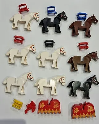 Buy 111. Bundle LEGO Castle Minifigures Animal Horses With Saddles • 25£