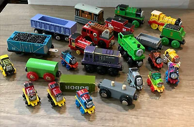 Buy Lot 41 Thomas & Friends Assorted Magnetic Wooden, Metal & Micro Mini Train • 28.41£