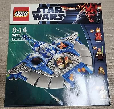 Buy Lego Star Wars 9499 Gungan Sub Brand New In Sealed Box Retired Rare Vintage Set • 386.41£