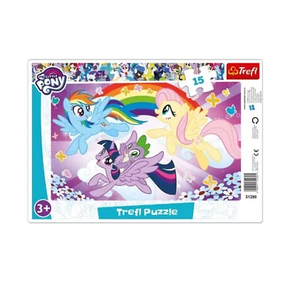 Buy My Little Pony - Kids Frame Jigsaw Puzzle - 15 Piece - 23 X 33cm From 3 Years • 6.80£