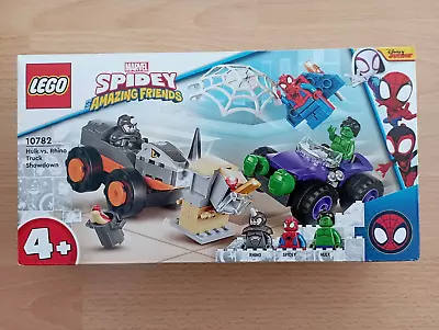 Buy LEGO Marvel 10782 Hulk Vs. Rhino Truck Showdown - Brand New & Sealed • 15.95£