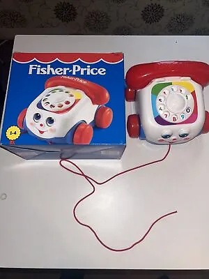 Buy Vintage Fisher Price Mattel Chatter Phone Toy Story Boxed • 12.99£