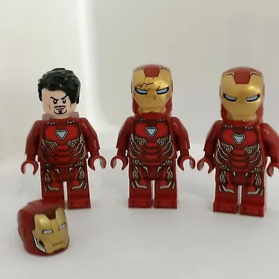 Buy Lego Iron Man Tony Stark Minifigure Bundle • 17.99£