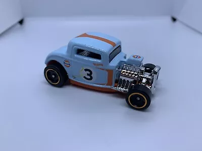 Buy Hot Wheels - ‘32 Ford Gulf Blue - Diecast Collectible - 1:64 Scale - USED • 2.75£