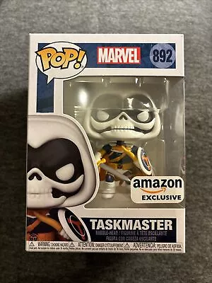 Buy Funko Pop Marvel #892 Taskmaster Amazon Exclusive Avengers Black Widow • 9.95£