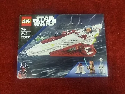 Buy LEGO Star Wars: Obi-Wan Kenobi’s Jedi Starfighter (75333) 7+ New&sealed  • 19.75£