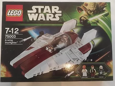 Buy LEGO Star Wars: A-Wing Starfighter 75003, New Unopened 3 Minifigures RARE 2014 • 10£