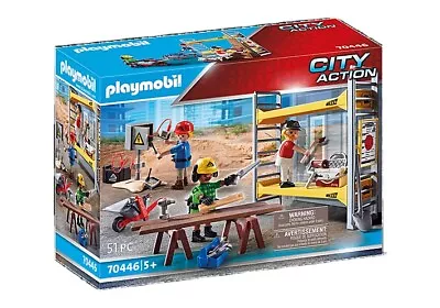 Buy Playmobil 70446 City Action Construction Scaffold - Brand New • 15£