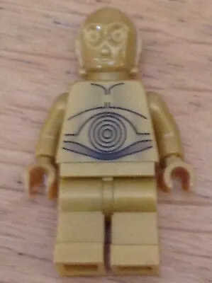 Buy Lego Star Wars Minifigure SW0161a C-3PO Pearl Gold With Pearl Gold Hands • 5.50£
